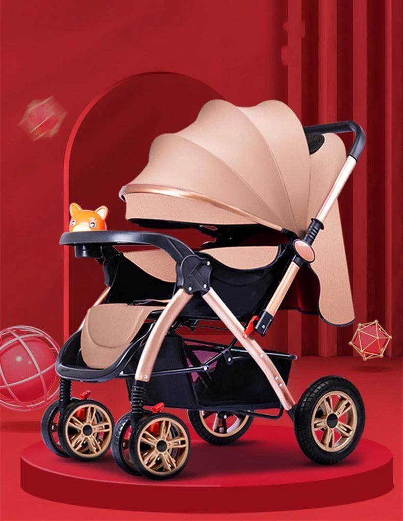 Automatic Folding Baby Stroller