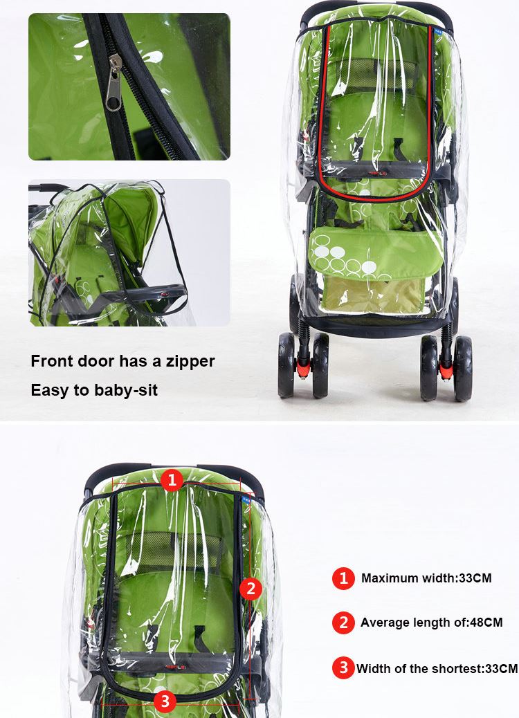 stroller rain cover universal l weather shields