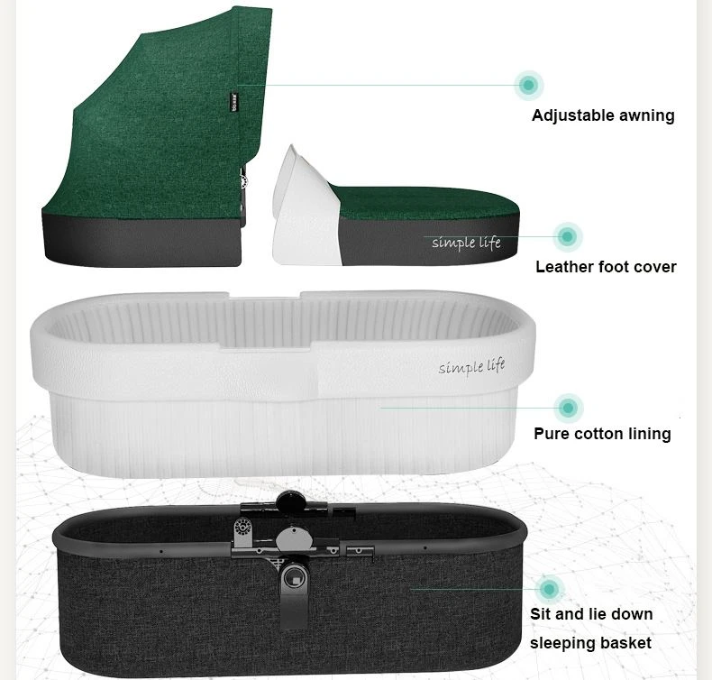 Lightweight portable stroller