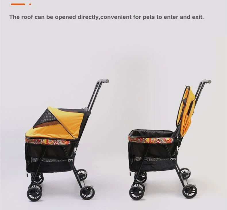 cat stroller pink