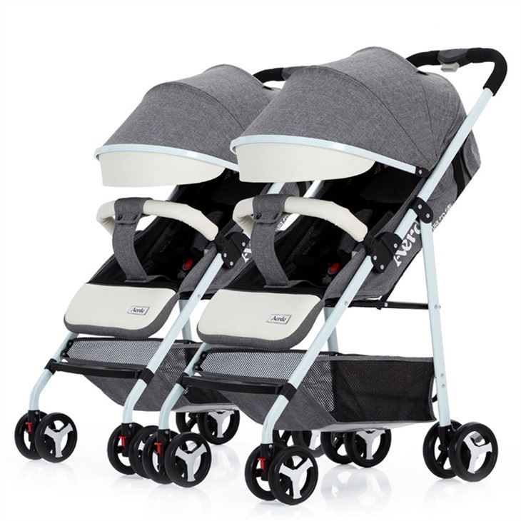 Detachable Twin Pram